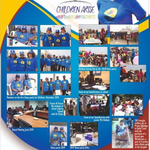 Children Arise Foundation Christmas Day Party 2021